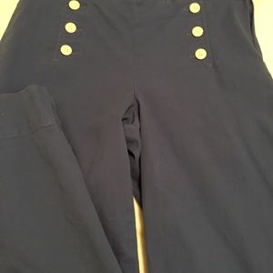 Blue deck pants